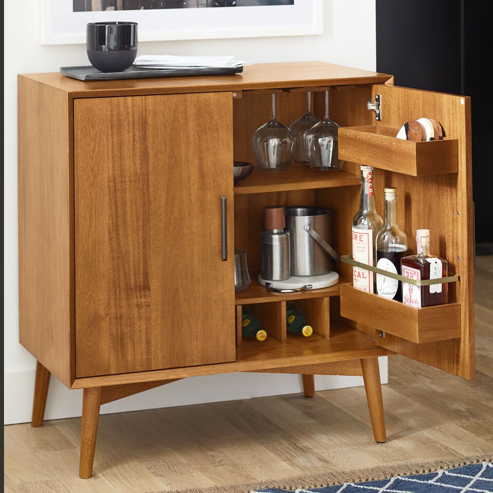 Mid-Century Bar Cabinet (81 cm)